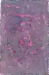 Lacuna by Gotthard Graubner, Um 1981, Tempera auf Papier, sold Jun 2022