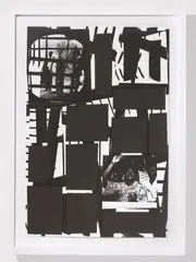 Adam Pendleton, Ohne Titel, 2017, Papiercollage