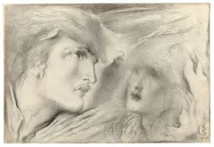 Simeon Solomon, Figurenstudie, 1905, Bleistift auf Papier