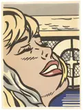 Roy Lichtenstein, Shipboard Girl, 1965, Farboffset auf Papier