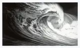 Robert Longo, Angel's Wing (Wave), 2005, Pigmentdruck auf leichtem Karton