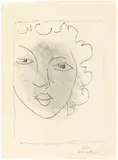 Haitienne by Henri Matisse, 1945, Lithografie auf Velin, sold Nov 2018