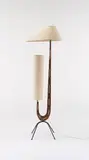 Jean Rispal, Floor lamp, c. 1950