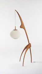 Jean Rispal, Floor lamp, c. 1950