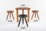 Charlotte Perriand, Stool (black)