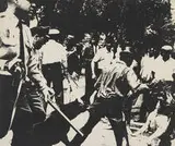 Andy Warhol, Birmingham Race Riot (from Ten Works by Ten Painters), 1964, Screenprint on paper