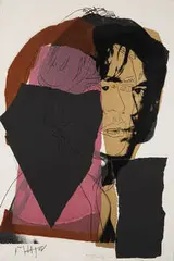 Andy Warhol, Mick Jagger, 1975, Screenprint on Arches Aquarelle paper