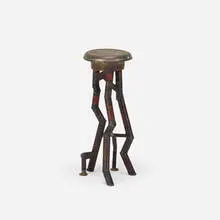Industrial, stool, welded metal