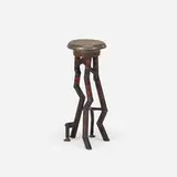 Industrial, stool, welded metal
