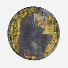 Folk Art, Untitled, mixed media and collage on canvas