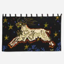 Jean Lurçat, D'Etoiles tapestry, c. 1955, hand-woven wool, linen