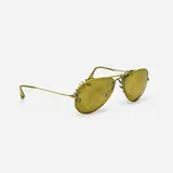 Barton Lidice Beneš, Untitled (Glasses with Nails), c. 1975, mixed media: painted sunglasses and nails