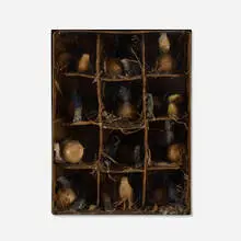 Barry Cohen, Mini Bird Construction, 1987, mixed media