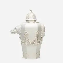 Jack Earl, untitled lidded jar, c. 1970, glazed porcelain