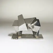 Anthony Padovano, Maquette for Bridge #2, 1969, steel