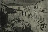 Paul Wieghardt, Rue de Servilha a Serper (Turlugal), c.1934, etching