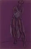 Abraham Walkowitz, Isadora Duncan, charcoal and pastel on paper