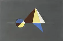 Charles Green Shaw, untitled (Abstract Construction), c. 1940, painted wood