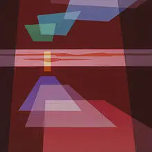 Raymond Jonson, Oil #4-1942, 1942, oil on linen