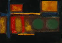 Ralph Du Casse, Flora, 1960, oil on canvas