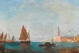 Félix Ziem, Topi et gondole dans le bassin
