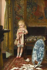 Jan Verhas, Minor catastrophe, oil on panel