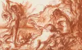 Ker-Xavier Roussel, Venus and Adonis, conté crayon on paper