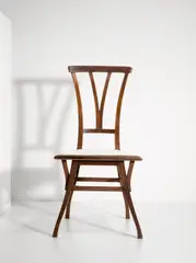 Henry van de Velde, Bloemenwerf-Stuhl, 1894, Padouk-Holz – Hersteller: Henry van de Veldes Werkstatt, Brüssel