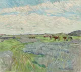 Theo von Brockhusen, Landschaft mit Kühen