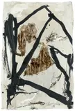 Emil Schumacher, Ohne Titel, 1987, Gouache auf weißgrundiertem Packpapier