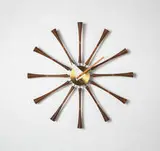 George Nelson, Spool clock, c. 1957, Howard Miller
