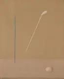 Antonio Bueno, Still Life (Pipe and Egg)