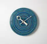 George Nelson, Ceramic Merridian wall clock, c. 1965, Howard Miller