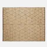 Moroccan, pile carpet, hand-knotted wool