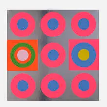 Untitled by Peter Gee, 1967, screenprint on paper, sold Mar 2020