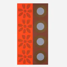 Untitled by Peter Gee, c. 1965, screenprint on paper, sold Mar 2020