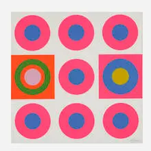 Untitled by Peter Gee, 1967, screenprint on paper, sold Mar 2020
