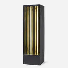 Stanley Landsman, Untitled (Infinity Mirror), c. 1970, painted wood, mirrored glass