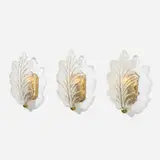 Murano, sconces, set of three