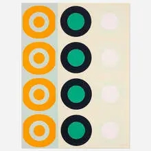 Untitled by Peter Gee, c. 1965, screenprint on paper, sold Mar 2020