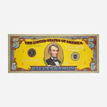 Tony King, Lincoln 5, 1978-80, acrylic on canvas