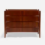 William Hinn, Swedish Guild Collection dresser, c. 1960, walnut, beech
