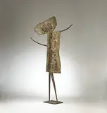 Robert Thomas, Girl II, 1959, welded copper and brass
