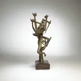 Robert Thomas, The Warrior, welded copper and brass
