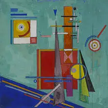 untitled by Rolph Scarlett, 1930, gouache on paper, sold Nov 2003
