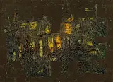 Mario Nigro, Palude, 1959, oil on canvas