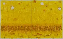 Lawrence Calcagno, Cosmicscape XII, 1976, acrylic on canvas