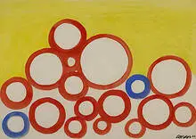 Alexander Calder, untitled, 1962, gouache on paper