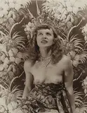 Eugene Von Bruenchenhein, untitled (Artist's Wife, Marie), 1940s, gelatin silver print
