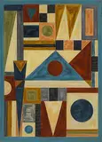 Emil Bisttram, untitled (Abstraction)